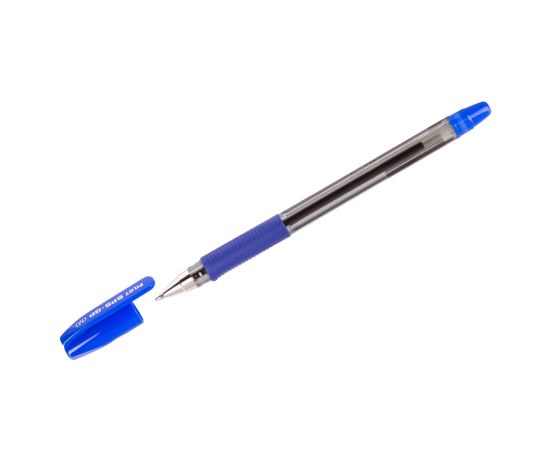 Ручка шариковая PILOT, с резиновым упором, синяя, (1,0 мм)