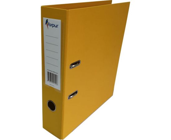 Сегрегатор FORPUS 70 мм А4 ПВХ-ECO цвет желтый