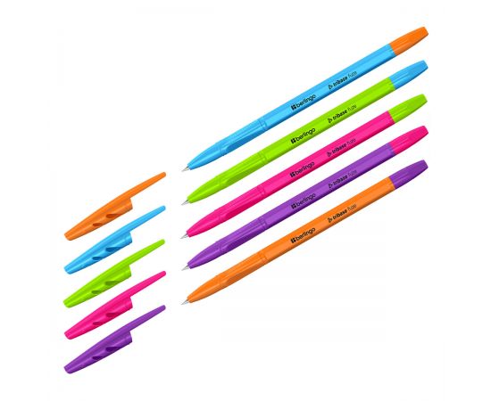 Ручка шариковая Berlingo "Tribase Fuze", синяя, 0,7мм