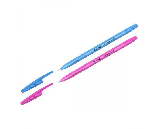 Ручка шариковая Berlingo "Tribase Sparkle", синяя, 0,7мм