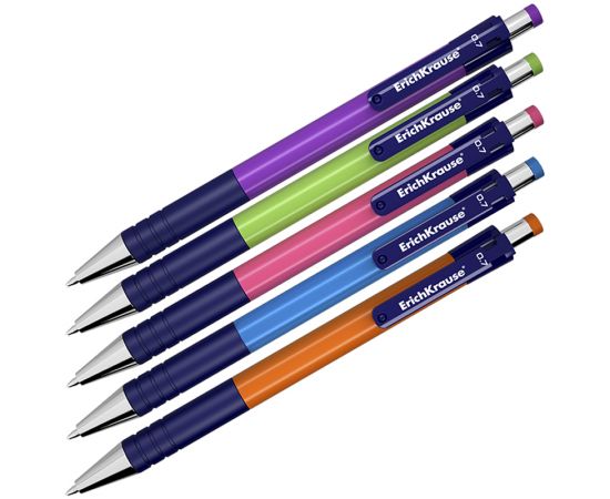 Ручка шариковая ERICH KRAUSE "MC-5"0,7мм,цветн.корпус,синяя