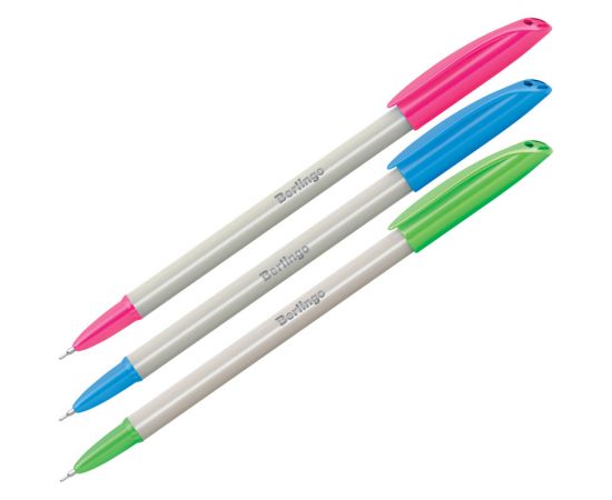 Ручка шариковая Berlingo"Perlamutik", синяя, 0,7мм