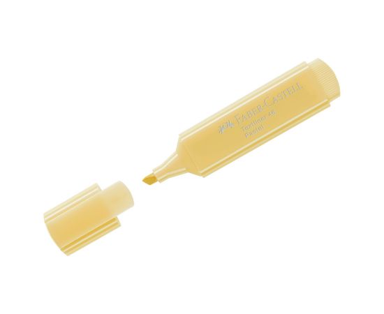 Текстовыделитель Faber-Castell "46 Pastel", ванильный, 1-5мм 154667