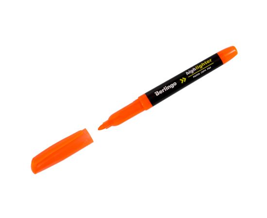 Текстовыделитель Berlingo "Textline HL400", оранжевый, 0,5-4мм
