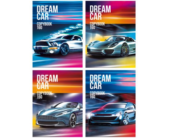 Тетрадь 160л., А5, на кольцах  BG