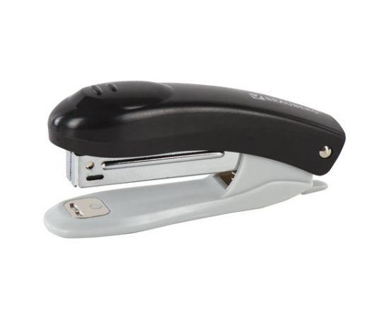 Степлер BRAUBERG №10"Флагман",цельнометал/механизм