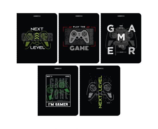 Тетрадь 48 л А5 клетка скоба "Геймер"