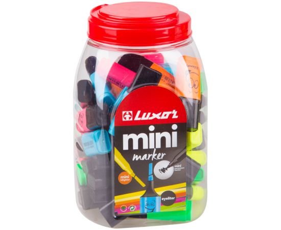 Текстовыделитель Luxor "Eyeliter" ассорти, 1-4,5мм 4030/50 JAR