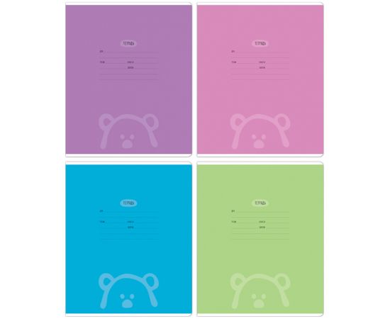 Тетрадь 12л., косая линия MESHU "Оne-colored" MS_30911