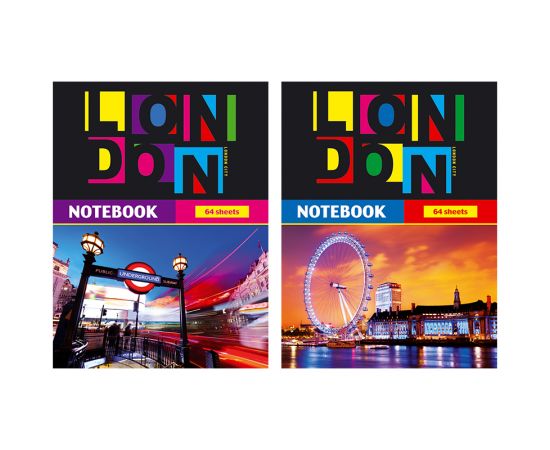 Тетрадь 64 л.клетка,А5,БИЗНЕС-БЛОКНОТ(ЛАЙТ),БиДжи