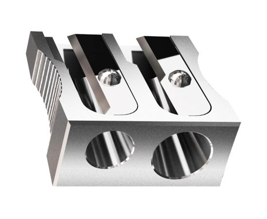 Точилка металлическая Berlingo, 2 отверстия