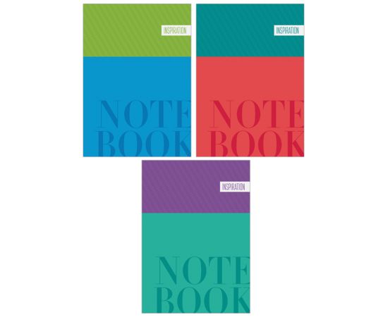 Тетрадь 96л., А4, клетка ArtSpace "Моноколор. Inspiration"