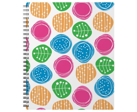 Тетрадь 60 л. клетка на гребне Erich Krause, пластиковая обложка