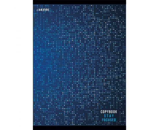 Тетрадь 96 л А4 клетка скоба "Stay Focused"/5/25