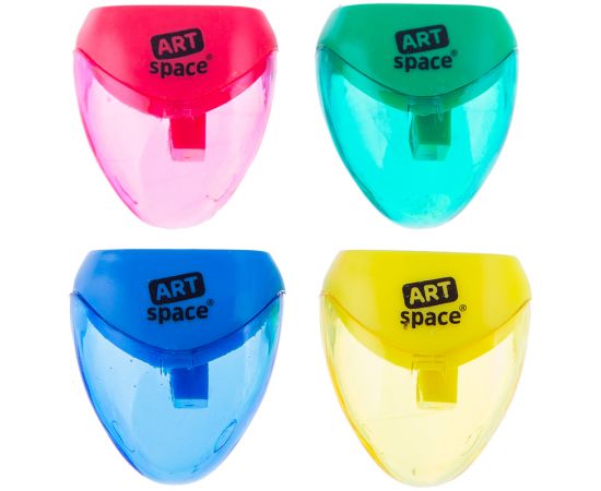 Точилка СПЕЙС"Шатл"1 отверстие,контейнер