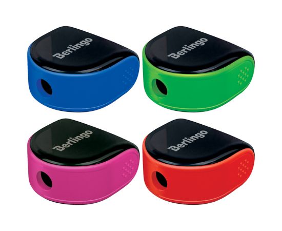 Точилка BERLINGO Comfort,пластик,контейнер