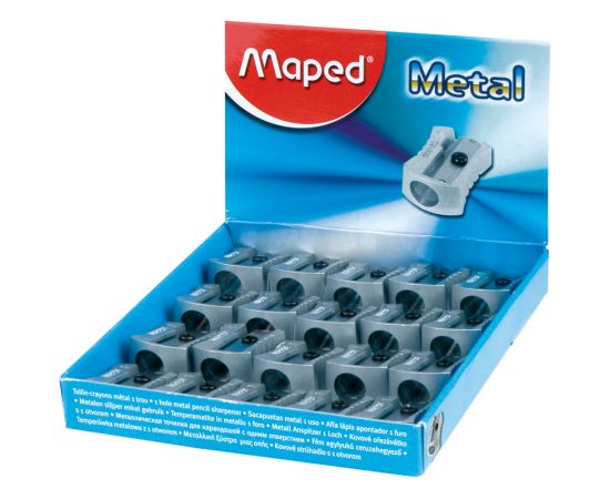 Точилка металлическая Maped "Metal", 1 отверстие 506600
