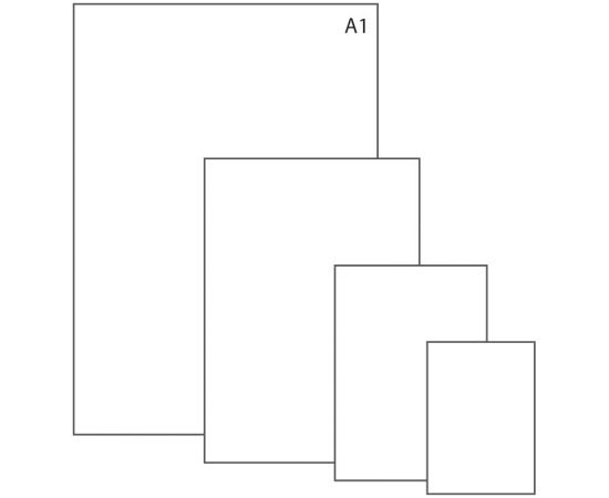 Ватман А1, 860*610, Гознак, 200г/м2, 50л. БЧ_48567