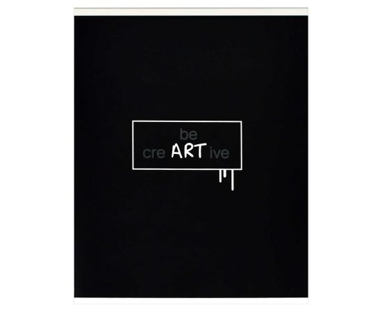 Тетрадь 96 л А5 клетка скоба "Будь творцом"