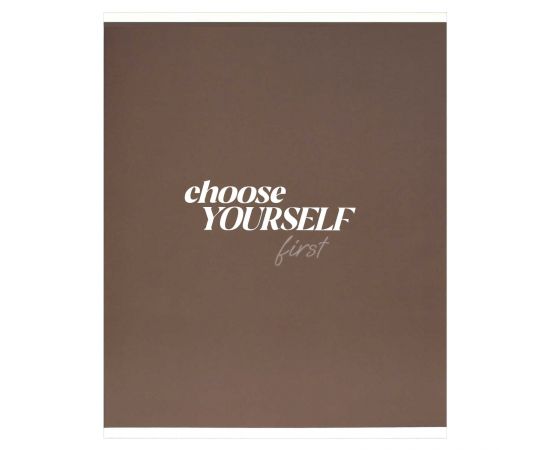 Тетрадь 96 л А5 клетка скоба "Выбирай себя"