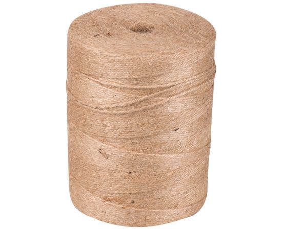 Шнур банковский джутовый OfficeSpace, полированный, 1680текс, d1,6мм, 900м, 1,5кг, бобина 329540