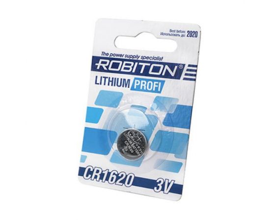 Элемент питания часовой Robiton PROFI CR1620 BL1
