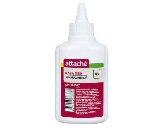 Клей ПВА 85 г. Attache