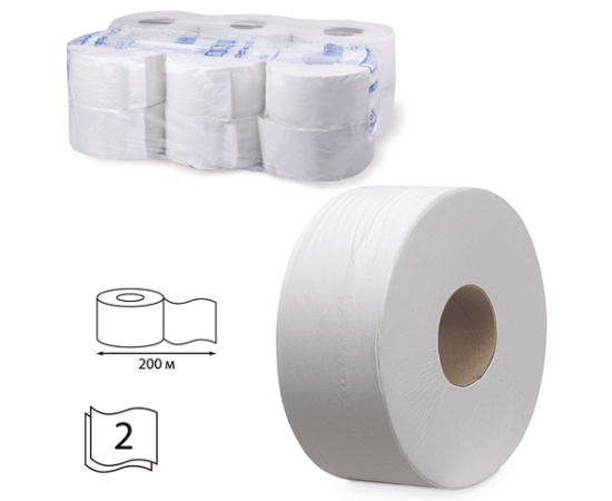 Туалетная бум. ПРОФИ ЭКОНОМ 200 м