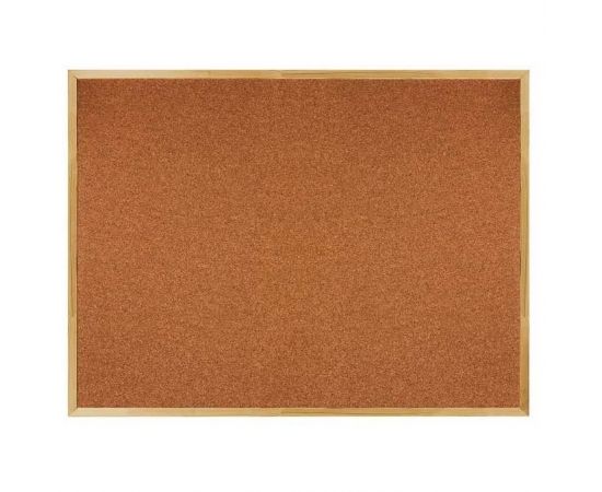 Доска пробковая 90*120 см деревянная рамка