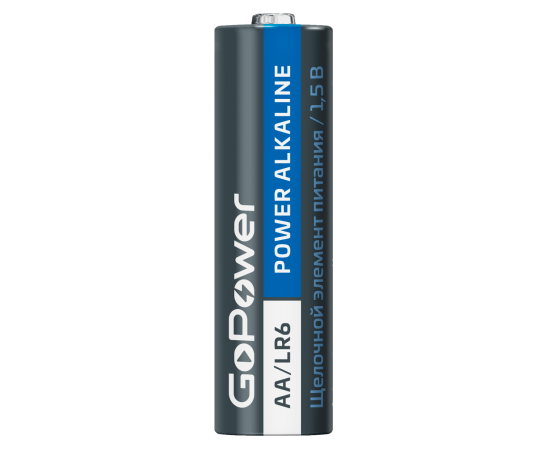 Элемент питания GoPower AA/ LR06 Super POWER Alkaline щелочной, BOX20 Shrink 4