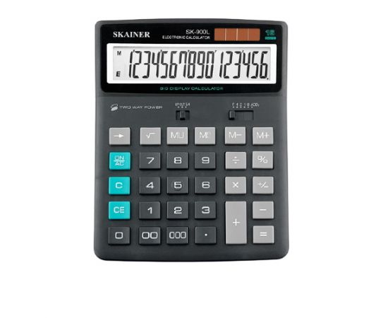Калькулятор SKAINER  SK-900L бухгалтерский 16 разр.