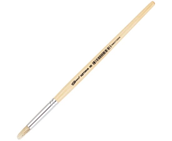 Кисть №08, из щетины,  Art space, круглая