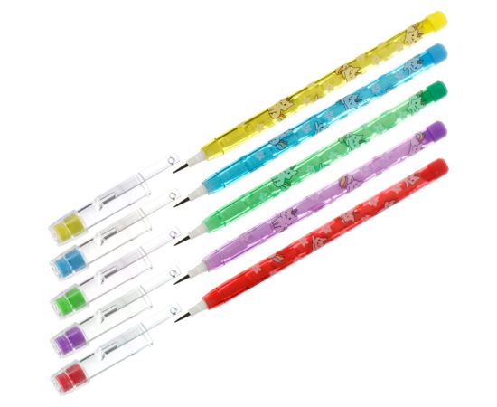 Карандаш сегментный ArtSpace "Кошки", с ластиком SP_19854