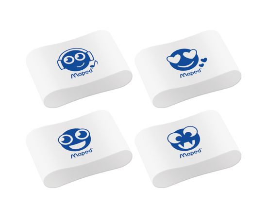 Ластик Maped "Essentials Soft" фигурный, пластик, 9,9*33,5*21,5мм 112911
