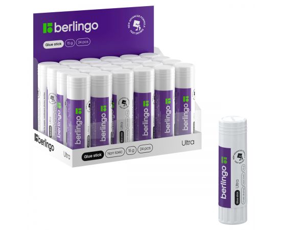 Клей-карандаш BERLINGO "Ultra" 15 г