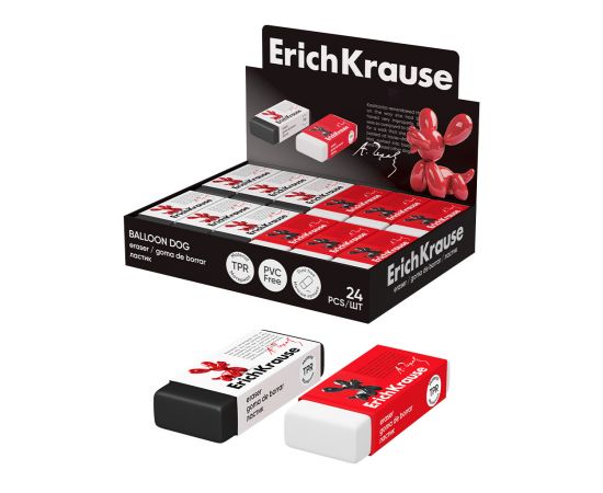 Ластик ErichKrause Balloon Dog ассорти