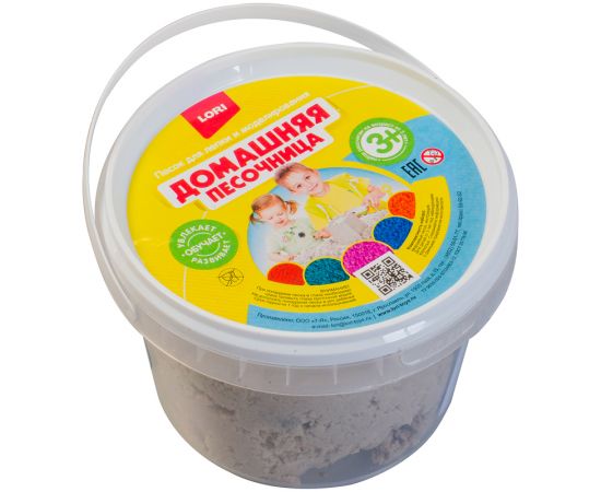 Набор для лепки "Морской песок"LORI,0,7кг.,цвет в ассортименте