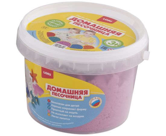 Набор для лепки "Морской песок"LORI,0,7кг.,цвет в ассортименте