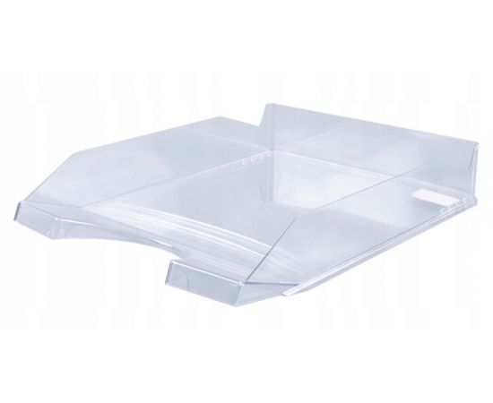 Лоток для бумаг горизонтальный OfficeProduct, прозрачный