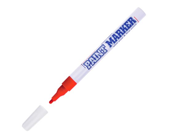 Маркер-краска MunHwa "Slim" красная, 2мм, нитро-основа