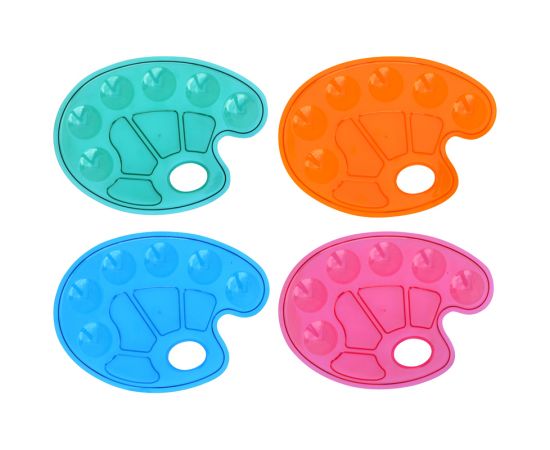 Палитра художника Гамма, 10 ячеек, ассорти, пластик 10122044