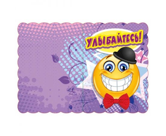 Открытка-мини в ассортименте "КВАДРА"