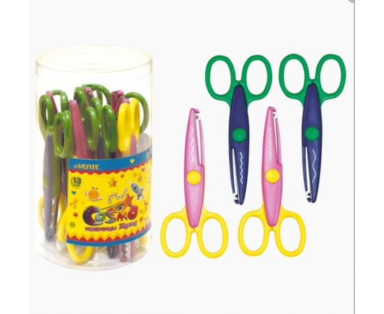 Ножницы 13 см deVENTE Zig Zag детские с фигурными лезвиями