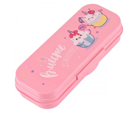 Пенал-футляр, 215*90*43 СТАММ "Кексики", розовый ПН-30330