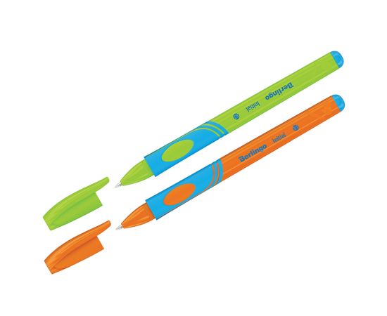 Ручка шариковая Berlingo "Initial" светло-синяя, 0.7мм, для левшей и правшей (ассорти) CBp_70700