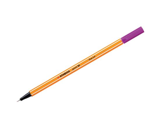 Ручка капиллярная STABILO"Point",0,4мм,сиреневая