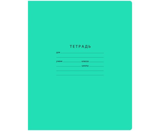 Тетрадь 24л., линия BG "Отличная", зеленая, 70г/м2 Т5ск24 7325