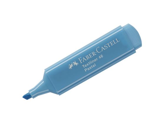 Текстовыделитель Faber-Castell "46 Pastel" пастельный голубой, 1-5мм 154657