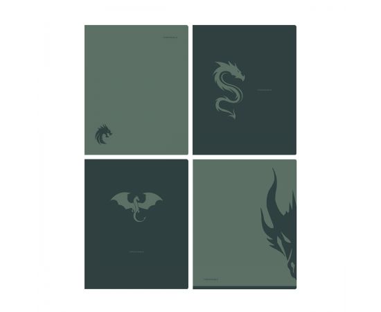 Тетрадь 48л., А5, клетка BG "Formidable", soft-touch ламинация Т5ск48_лс 11859