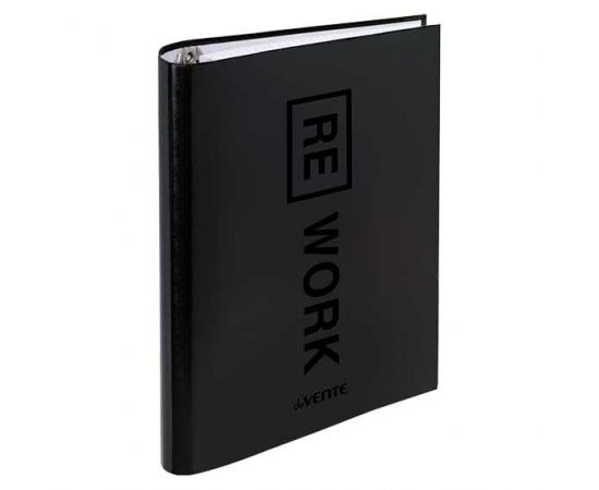Тетрадь на кольцах 120л. (клетка) deVENTE "Re work" 2057511 тв.обл.,выб.лак,мат.лам.